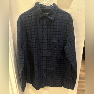 Banana Republic Untucked Fit Large Tall button down men’s